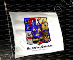 drapeau-BARBARIN y TALLADAS_Mallorca, Islas Baleares._España