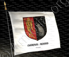 drapeau-CHAMPION & MINARD_Bourgogne_France ()