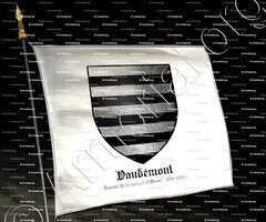 drapeau-VAUDÉMONT_Comtes de la maison d'Alsace (1070-1355)._France