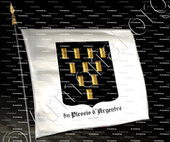 drapeau-du PLESSIS d'ARGENTRÉ_Bretagne_France