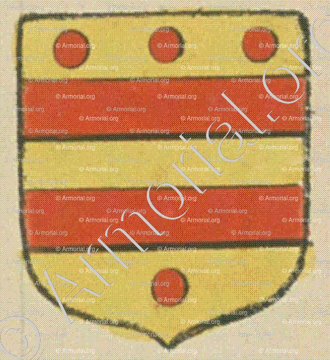 de la CHAPELLE (La Rochelle)_Blason enregistré sous le règne de Louis XIV._France