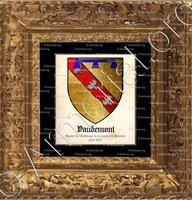 cadre-ancien-or-VAUDEMONT_Comtes de Vaudémont de la Maison de Lorraine (1393-1473)._France
