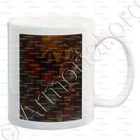 mug-BARTILLAT_Armoiries au bas du tableau. XVIIe s. Eglise Saint- Maurice à Chamblet (Allier). _France