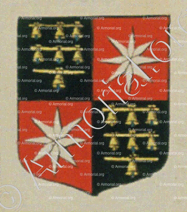 PETRY de FERROT (Alsace)_Blason enregistré sous le règne de Louis XIV_France 