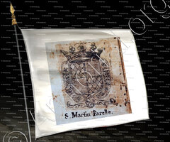 drapeau-SAINT MARTIN PARELLE_Contea di Nizza_Ducato di Savoia, Regno di Sardegna.