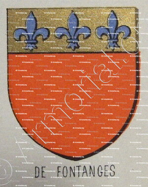 de FONTANGES_Bourbonnais_France