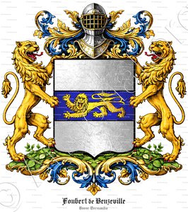 FOUBERT de BEUZEVILLE (Basse-Normandie)