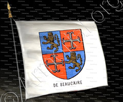 drapeau-de BEAUCAIRE_Bourbonnais_France (iii)