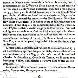 de BEAUCAIRE_Armorial du Bourbonnais (Cte G. de Soultrait, 1890)_France (iii)