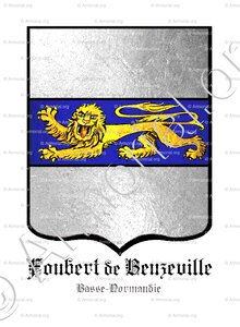 FOUBERT de BEUZEVILLE (Basse-Normandie)