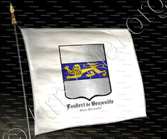 drapeau-FOUBERT de BEUZEVILLE_Basse-Normandie_France  (2)+