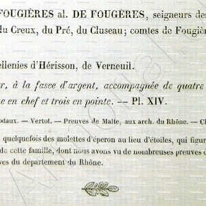 de FOUGIERES ou de FOUGERES_Armorial du Bourbonnais (Cte G. de Soultrait, 1857)_France (2)