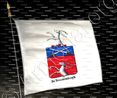 drapeau-DE TROOTSTEMBERGH_Armorial royal des Pays-Bas_Europe