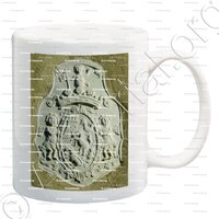 mug-de MANUEL DE LOCATEL_ Armoiries. Château de Manuel. Conflans (Savoie)_France