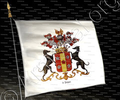 drapeau-PASQUET (de)_Armories de 1843._Belgique. ()