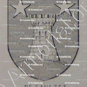 Du SAULZET ou de SAULZET_Armorial du Bourbonnais (Cte G. de Soultrait, 1890)_France (3)