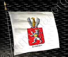 drapeau-DE T'SERCLAES_Armorial royal des Pays-Bas_Europe