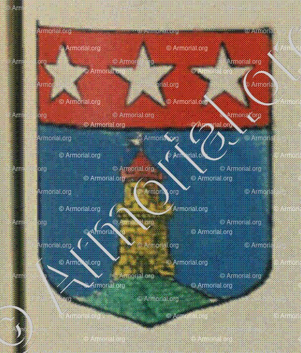 FORTIER (Alsace)_Blason enregistré sous le règne de Louis XIV_France 