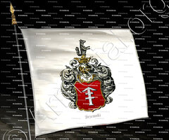 drapeau-JEŻEWSKI, LIS JEŻEWSKICH._Kujawsko-Pomorskie. (Prusy)_Polska ()