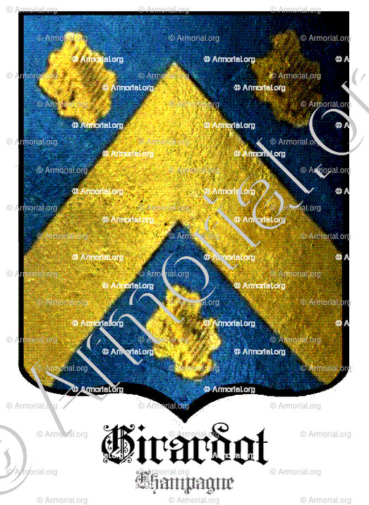 GIRARDOT_Champagne, 1696._France.