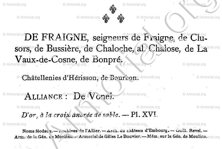 De FRAIGNE