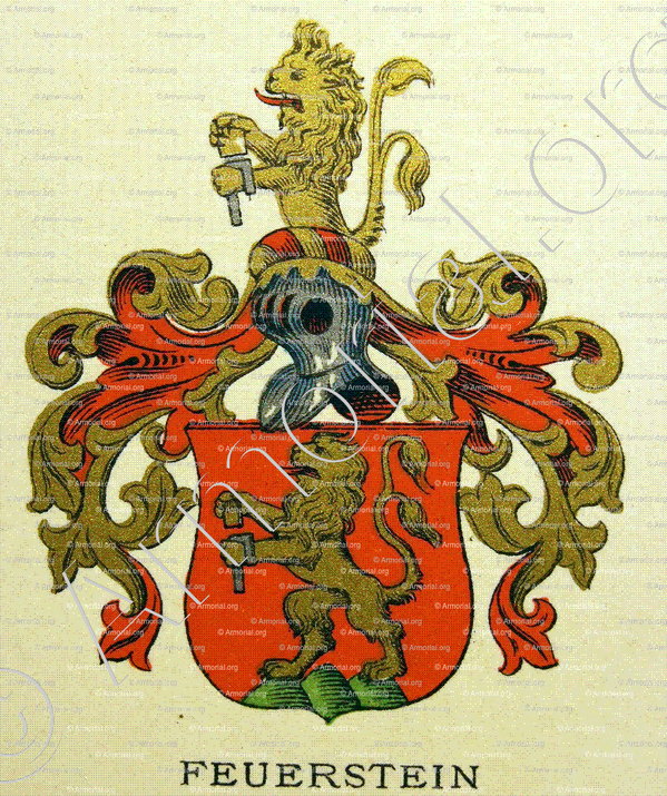 FEUERSTEIN_Wappenbuch der Stadt Basel . B.Meyer Knaus 1880_Schweiz
