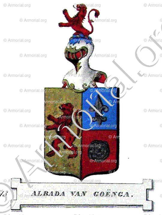 ALBADA van GOËNGA_Friesland (Stamboek van den Frieschen, 1846)_Nederland