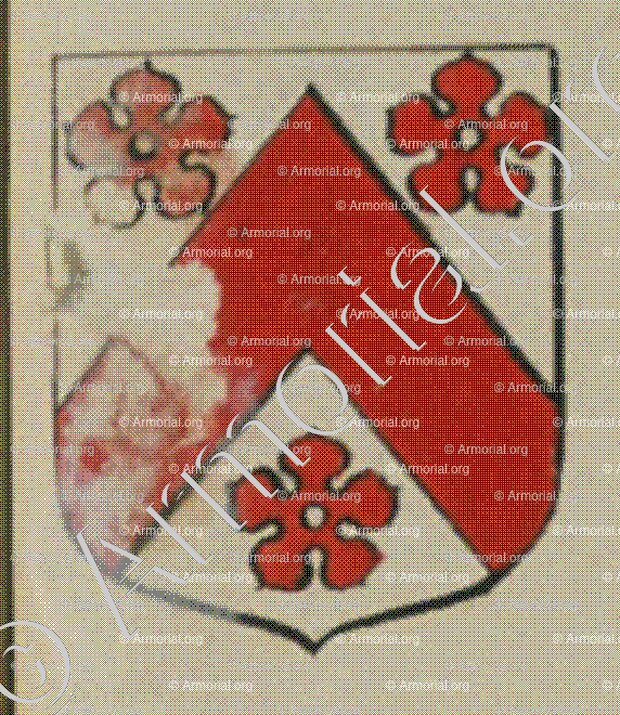 BAUDRAN (Alsace)_Blason enregistré sous le règne de Louis XIV_France 
