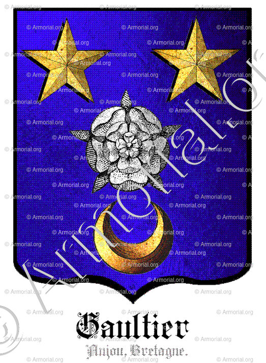 GAULTIER_Anjou, Bretagne._France