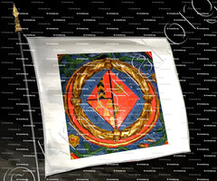 drapeau-de VERGY de VALANGIN_Valangin, Le Bourg. Neuchâtel_Suisse