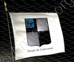 drapeau-SAVARY DE LANCOSME_comte de l’Empire_Empire français