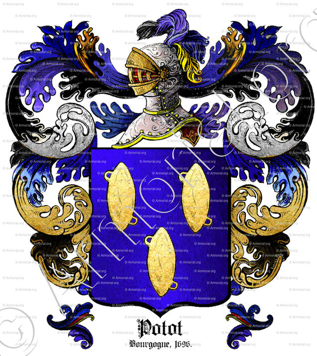 POTOT_Bourgogne, 1696._France (2)