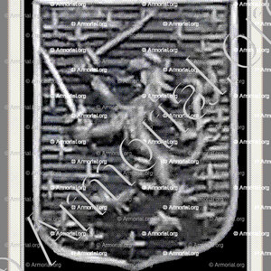 de La Mengaliaire Von Avangau_Sceau (Chevalière Ignace Duchateau)_France..