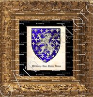 cadre-ancien-or-de la MENGALIAIRE von AVALGAU_Pfalzgrafen im Avalgau. Hesse._Deutschland ..