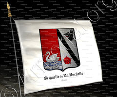 drapeau-SEIGNETTE de LA ROCHELLE_Aunis_France