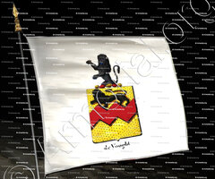 drapeau-DE VOOGHT_Armorial royal des Pays-Bas_Europe