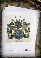 velin-d-Arches-FLEINER_Wappenbuch der Stadt Basel . B.Meyer Knaus 1880_Schweiz