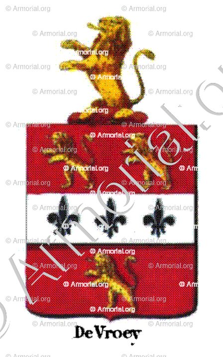 DE VROEY_Armorial royal des Pays-Bas_Europe