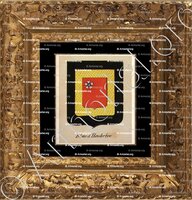 cadre-ancien-or-BLANC D'HAUTERIVE_Noblesse d'Empire._France