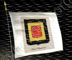 drapeau-BLANC D'HAUTERIVE_Noblesse d'Empire._France