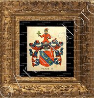 cadre-ancien-or-FLICK_Wappenbuch der Stadt Basel . B.Meyer Knaus 1880_Schweiz