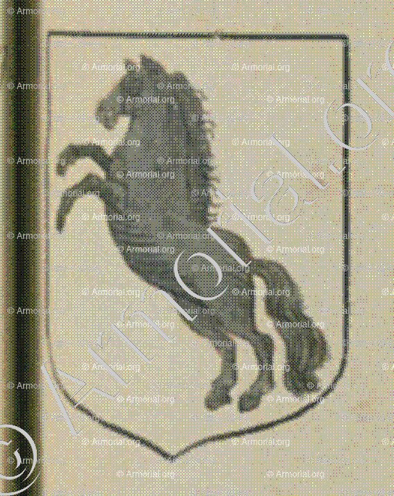 FRANK (Alsace)_Blason enregistré sous le règne de Louis XIV_France 