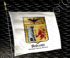 drapeau-ANDREOTTI_Normandia, Cosenza, Provenza._Italia Francia