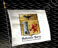drapeau-ANDREOTTO LORIA_Cozenza, Provenza (Orig. Normandia)_Francia Italia