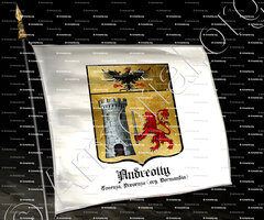 drapeau-ANDREOTTY_Cozenza, Provenza (Orig. Normandia)_Francia Italia