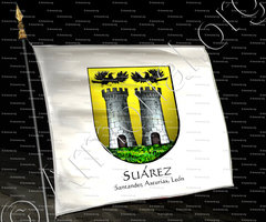 drapeau-SUAREZ_Santander, Asturias, Leon_España (i)