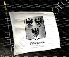 drapeau-d'AMPLEMAN_Picardie, Normandie._France