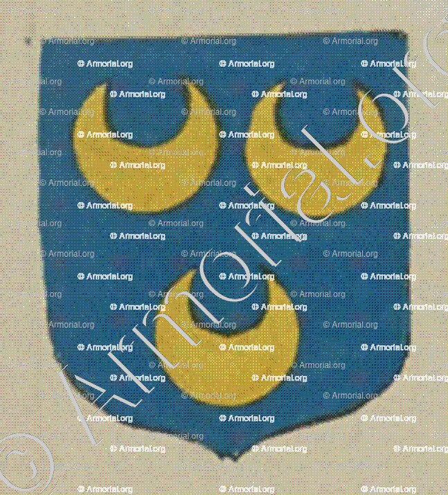 FRELECQ (Alsace)_Blason enregistré sous le règne de Louis XIV_France 