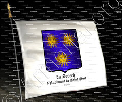 drapeau-du SERECH d'AURIMONT de SAINT AVIT_Guyenne_France