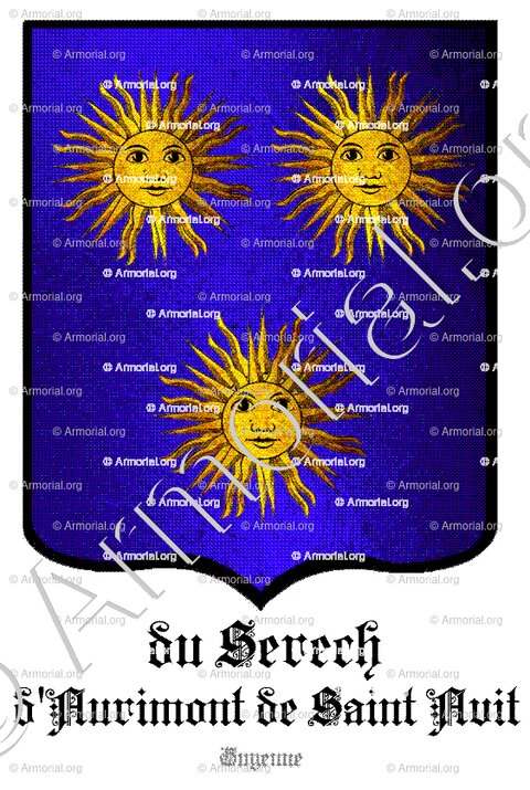 du SERECH d'AURIMONT de SAINT AVIT_Guyenne_France